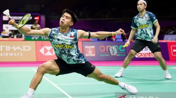 Unggulan Pertama Sabar/Reza Terhenti di Hylo Open 2026 Usai Dikalahkan Ganda Malaysia